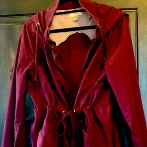 Loft burgundy Jacket